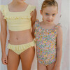 Girls Banana Terry Square Neck Bikini - Two Pieces - 3