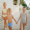 Girls Banana Terry Square Neck Bikini - Two Pieces - 4