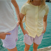 Girls Banana Puff Sleeve Shirt - T-Shirts - 2