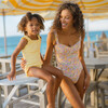 Girls Banana Terry Scoop Neck One Piece - One Pieces - 2