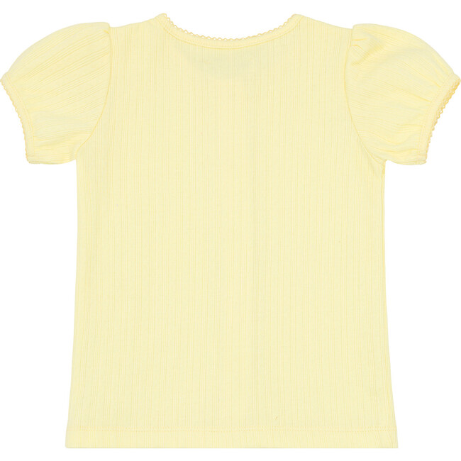 Girls Banana Puff Sleeve Shirt - T-Shirts - 6