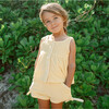 Girls Banana French Terry Button Up Tank - Tank Tops - 4