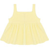 Girls Banana French Terry Button Up Tank - Tank Tops - 5