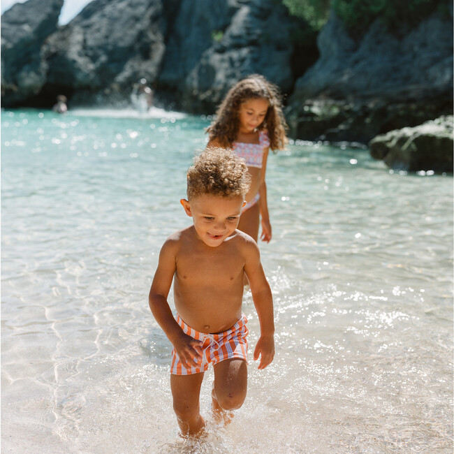 Boys Swizzle Stripe Brief - Swim Trunks - 3