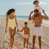 Boys Swizzle Stripe Boardie - Swim Trunks - 3