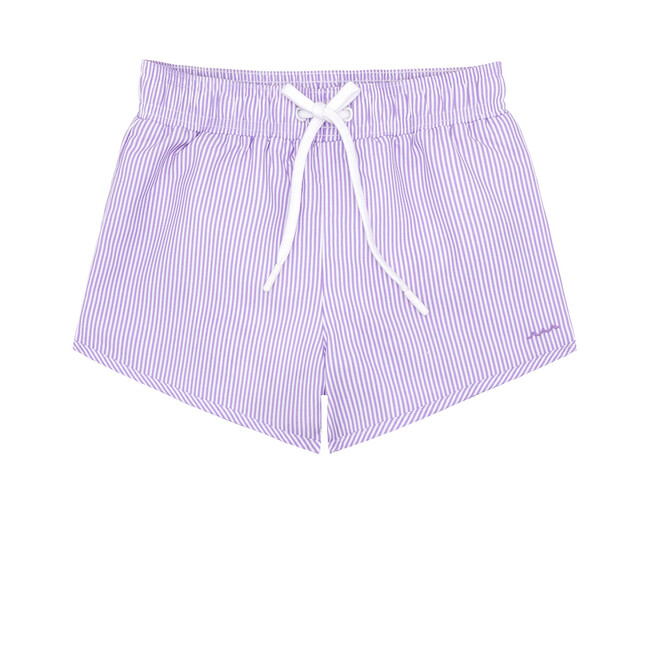 Boys Lavender Stripe Boardie