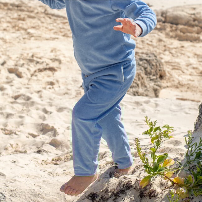 Boys Clearwater Blue French Terry Pant - Pants - 4