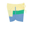Boys Hamilton Colorblock Boardie - Swim Trunks - 6