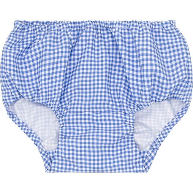Baby Sky Blue Gingham Diaper Cover