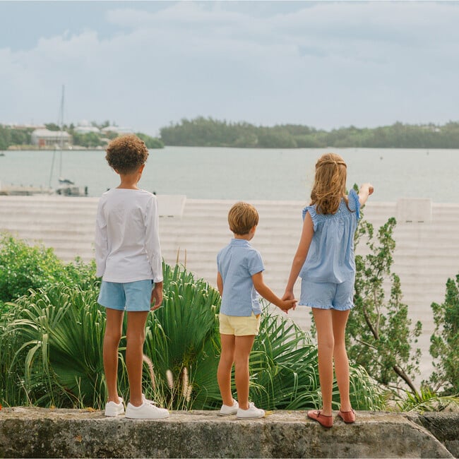 Boys Banana Ultra-Soft Twill Shorts - Shorts - 4