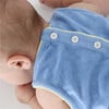 Baby Clearwater Blue French Terry Bubble Romper - Rompers - 4