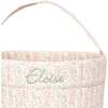 Antique Floral Quilted Easter Bucket - Bags - 5