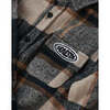 Patch Flannel Shirt, Emerald - Button Downs - 2