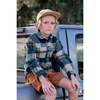 Patch Flannel Shirt, Emerald - Button Downs - 3