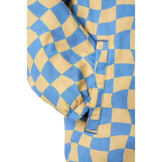 Offshore Jacket, Wavy Checks/Banana - Jackets - 2