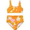 Fleurs Two Piece Swimsuit, Sunshine - Two Pieces - 1 - thumbnail