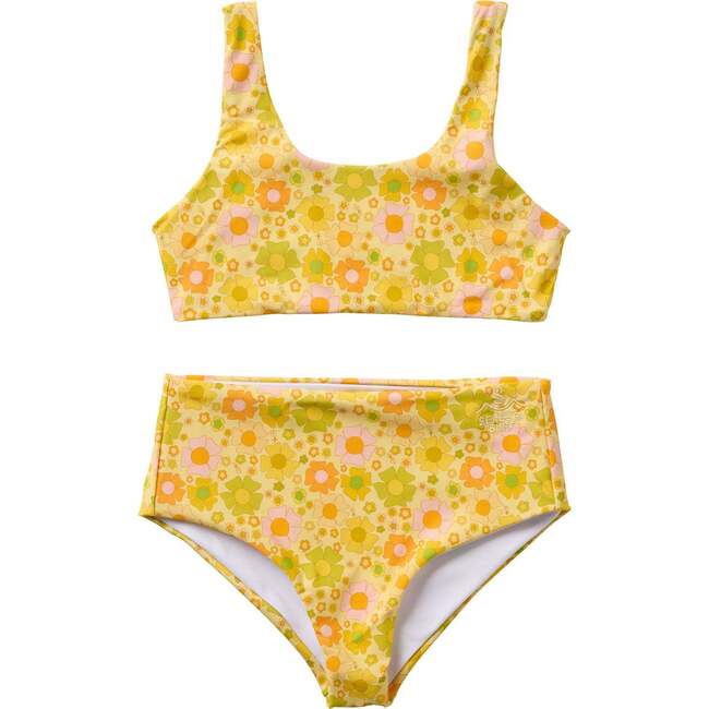 Daydream Floral Sport Two Piece Swimsuit