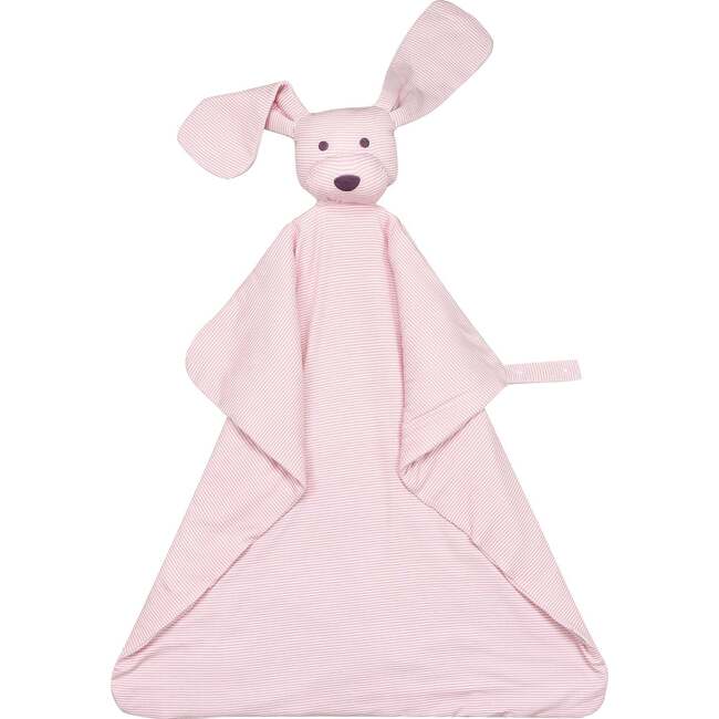 Mini Stripe Dog Lovey, Pink