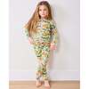 Butterfly Grove, Kids PJ Set, Soft Blue - Pajamas - 1 - thumbnail