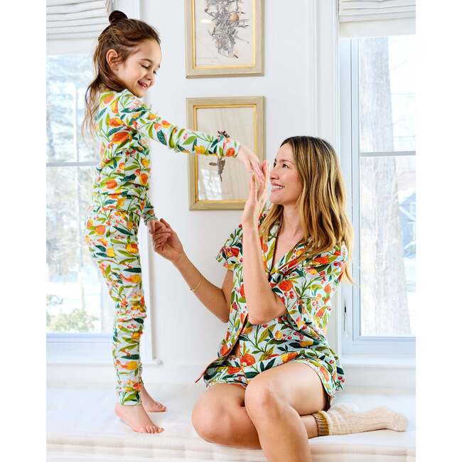 Butterfly Grove, Kids PJ Set, Soft Blue - Pajamas - 2