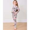 Hen House, Kids PJ Set, Soft Blue - Pajamas - 2