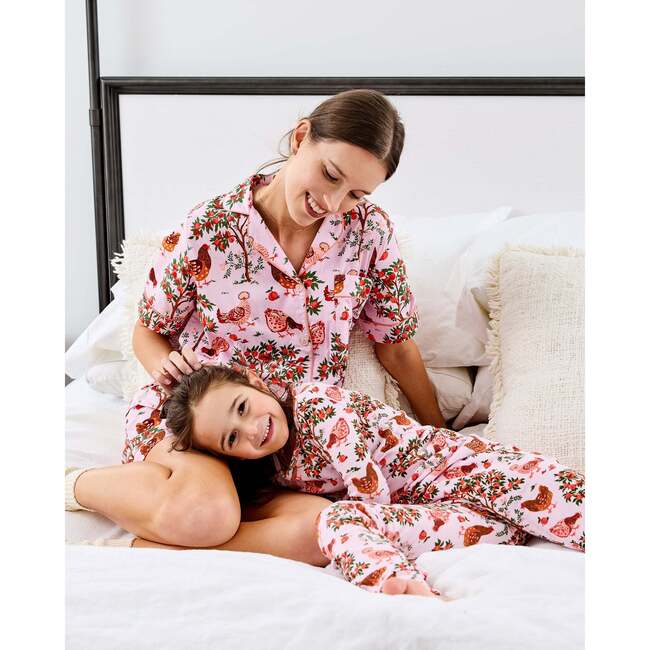 Hen House, Kids PJ Set, Ballet Pink - Pajamas - 2