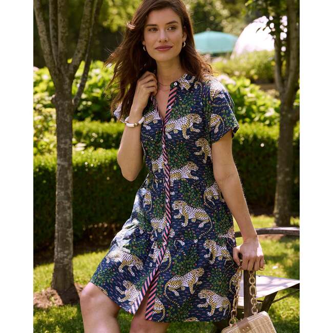 Bagheera, Easy Elegance Dress, Navy - Dresses - 3