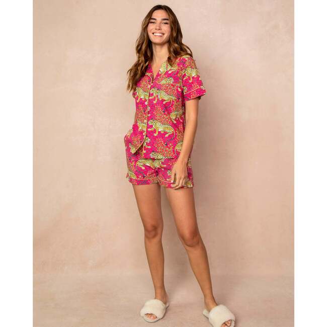 Bagheera, Short PJ Set, Hot Pink - Pajamas - 3