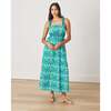 Geo Floral, Coastal Dress, Green Juice - Dresses - 1 - thumbnail