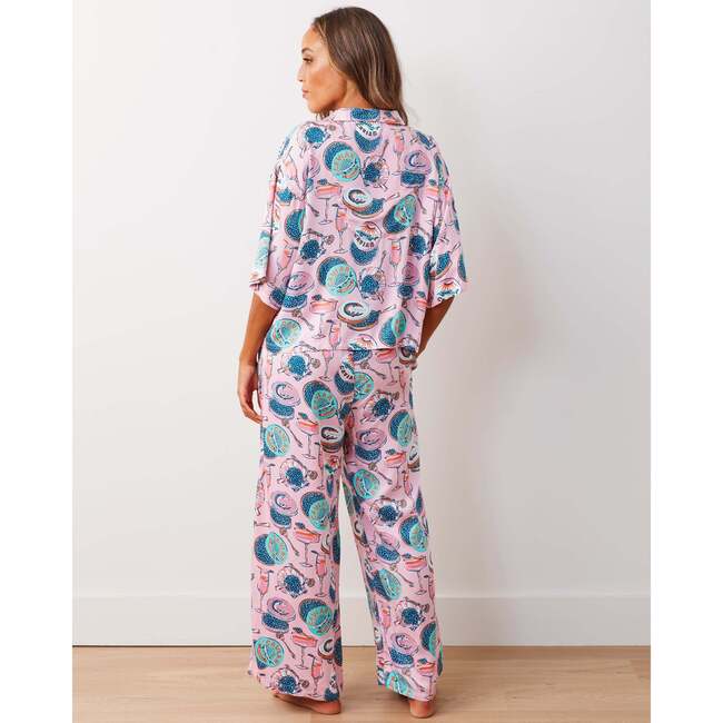 Champagne & Caviar, Satin Wildest Dreams Set, Blush - Pajamas - 3