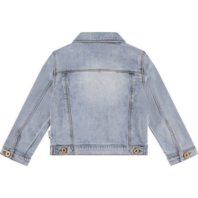 Denim Jacket, Blue - Jackets - 2