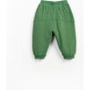 Fleece Pants, Green - Pants - 2
