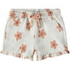 Floral Shorts, Cream - Shorts - 1 - thumbnail