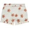 Floral Shorts, Cream - Shorts - 2