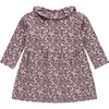 Long Sleeve Dress, Lavender Prints - Dresses - 2