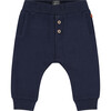 Sweatpants, Navy - Sweatpants - 1 - thumbnail