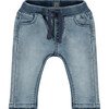 Denim Pants, Blue - Jeans - 1 - thumbnail