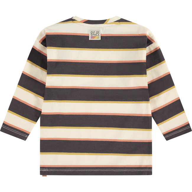 Striped Long Sleeve T-Shirt, Stripes - T-Shirts - 2