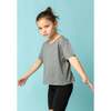The Organic Short Sleeve Boxy Tee,  Heather Grey - T-Shirts - 2