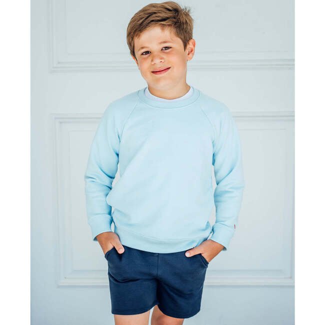 The Organic Pullover Sweatshirt,  Ice Water - T-Shirts - 3