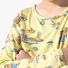 Teddy Bear Picnic Kids Pajamas, Yellow - Pajamas - 3