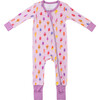 Baby Bamboo Pajamas W/ DreamCuffs®, Pink Posicle - Footie Pajamas - 2