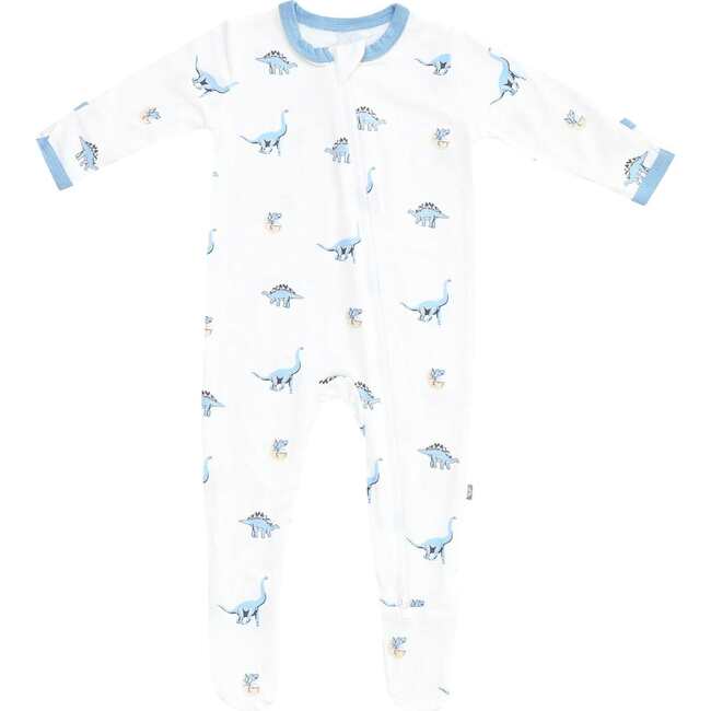 Zippered Footie, Jurassic - Footie Pajamas - 1