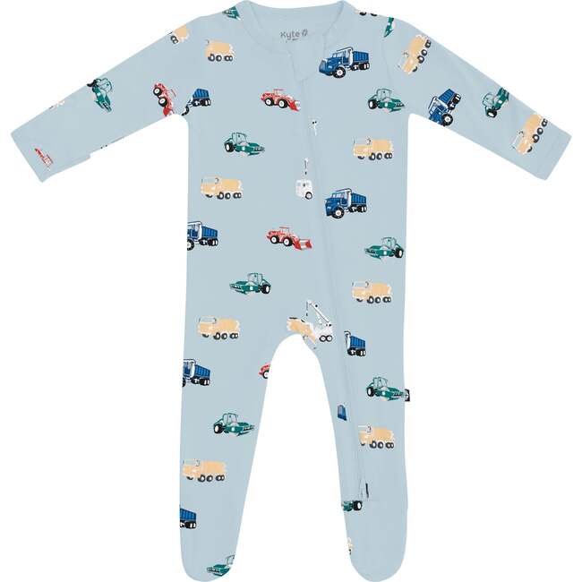 Zippered Footie, Construction