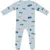 Zippered Footie, Construction - Footie Pajamas - 1 - thumbnail