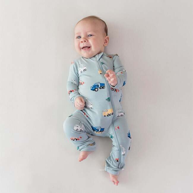 Zippered Romper, Construction - Rompers - 2