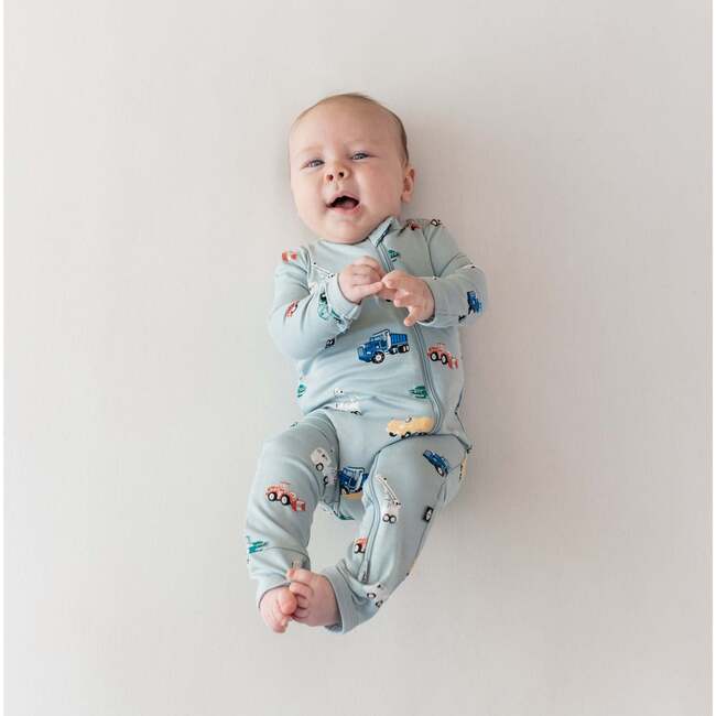 Zippered Romper, Construction - Rompers - 3
