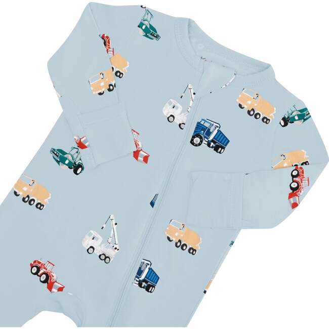 Zippered Romper, Construction - Rompers - 4
