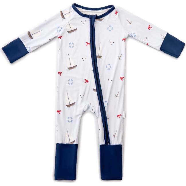 Sailboats Convertible Romper Sailboats