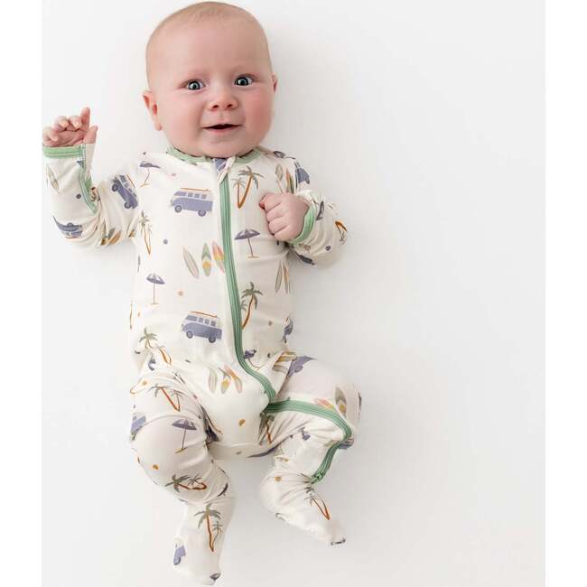 Surfboards Zippered Footie Surfboards - Footie Pajamas - 2